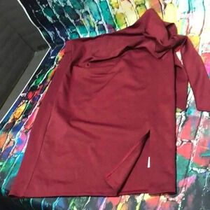 Kate Kasin burgundy‎ skirt plus size 2X